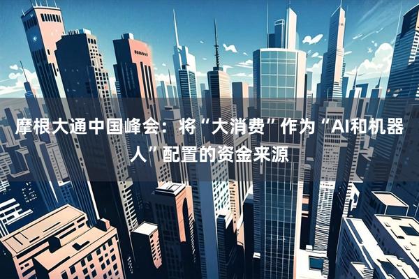 摩根大通中国峰会：将“大消费”作为“AI和机器人”配置的资金来源
